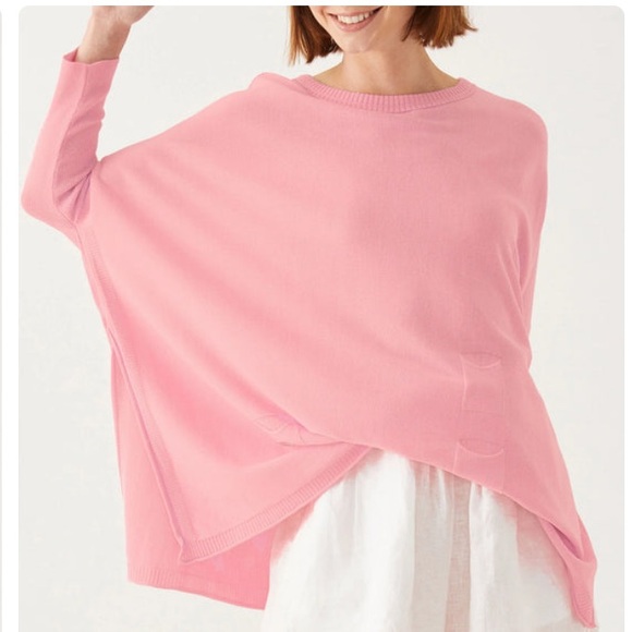 Mersea- Women Pink Catalina Sweater in One Size Pit - Picture 3 of 12